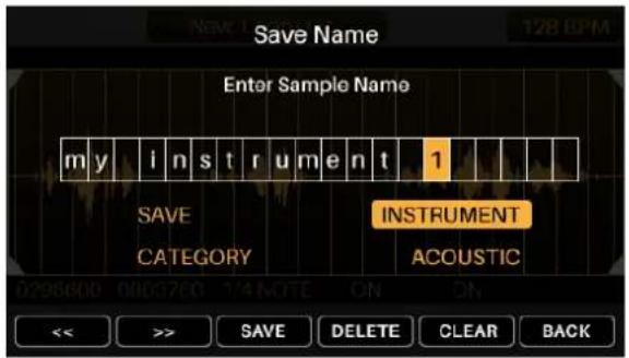ALESIS Strike - Pour sauvegarder le sample : - 2