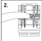 Leviton 6110GRL6 - Installation Instructions Directives d'installation Instrucciones de Instalación - 2
