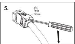 Leviton 6110GRL6 - Installation Instructions Directives d'installation Instrucciones de Instalación - 5