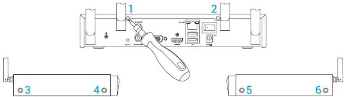 EZVIZ X5S4W - HDD Installation - 5