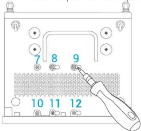 EZVIZ X5S8W - Installation du disque dur - 4