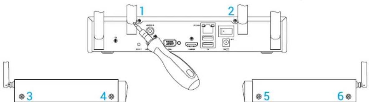 EZVIZ X5S8W - HDD Installation - 1