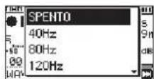 TASCAM DR05X - Usareipulsanti ^+ e-per selezionarePAS.ALTOe premere il pulsante - 1