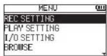 TASCAM DR05X - Selecting files - 1