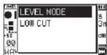 TASCAM DR05X - When in recording standby, press the QUICK button. This opens the Quick menu. - 1
