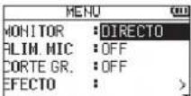 TASCAM DR05X - Monitorización - 1
