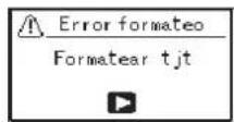 TASCAM DR05X - Formateo de tarjetas - 1