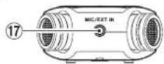 TASCAM DR05X - Pannello posteriore - 1