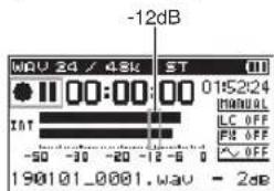 TASCAM DR40X - Grabación - 2