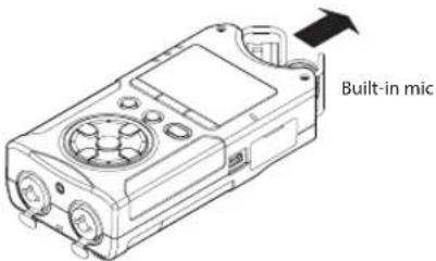 TASCAM DR40X - Recording - 1