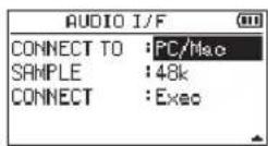 TASCAM DR40X - Connection - 1
