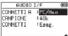 TASCAM DR40X - Connessione - 1