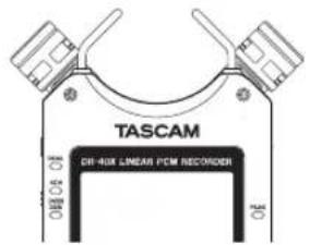 TASCAM DR40X - 広かのあるステレ才錄音設定をす(A-B木仮) - 1