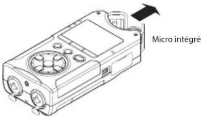 TASCAM DR40X - Enregistrement - 1