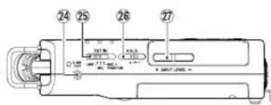 TASCAM DR40X - 左サイド八NESル - 1