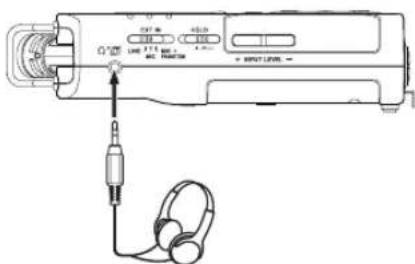 TASCAM DR40X - Escucha a工程技术 de auriculares - 1