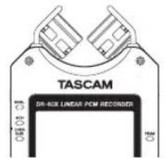 TASCAM DR40X - Réglage des micros pour enregistrer un son stéreo clair (position X-Y) - 1