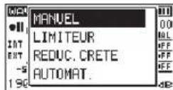 TASCAM DR40X - Réglage du limiteur - 2