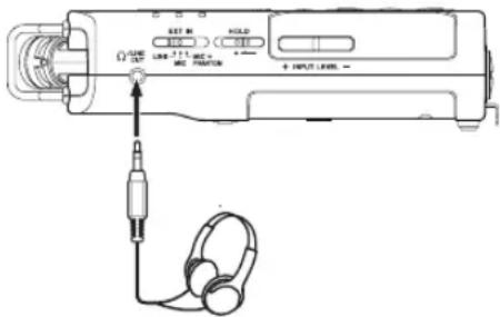 TASCAM DR40X - Aufnahmen wiedergeben - 1