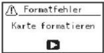 TASCAM DR07X - ■ie Speicherkarte formatieren - 1