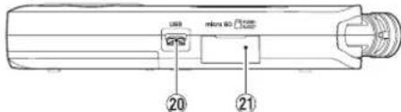 USB micro 80 20 21