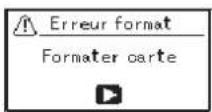 TASCAM DR07X - Formatage des cartes - 1
