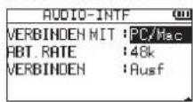 TASCAM DR07X - Die Verbindung herstellen - 1