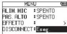 TASCAM DR07X - Disconnessione - 1