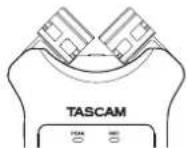 TASCAM DR07X - Réglage des micros pour enregistrer un son stéréo clair (position X-Y) - 1