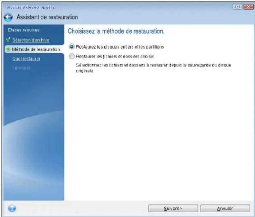 ACRONIS True Image 2019 - Pour restaurer votre système : - 2