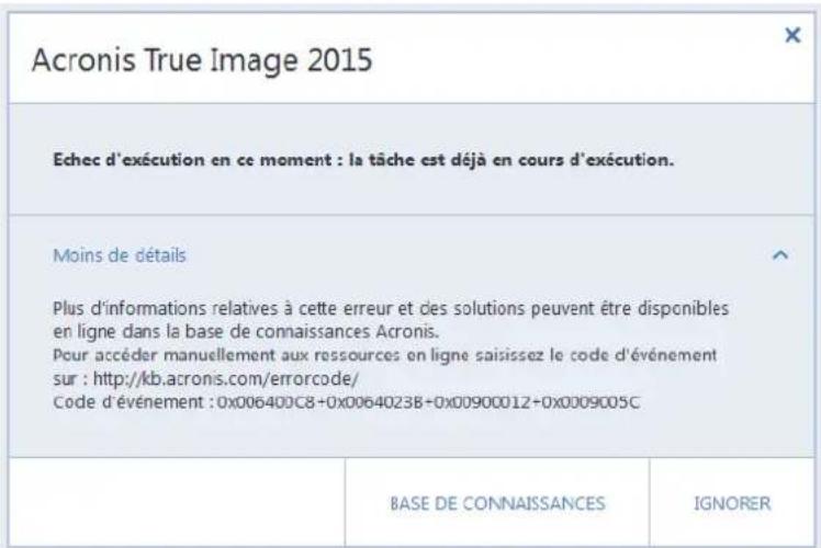ACRONIS True Image 2019 - Pour générer un rapport système avec un support de démarrage : - 1