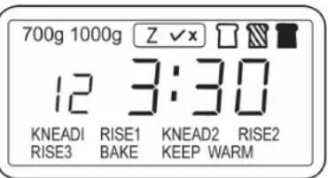 PROFICOOK PCBBA 1077 - Which Information do I get from the Display? - 1