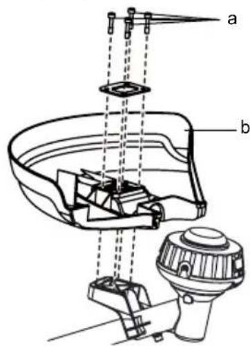 MCCULLOCH Li 40T - Montagem deflector erva - 2