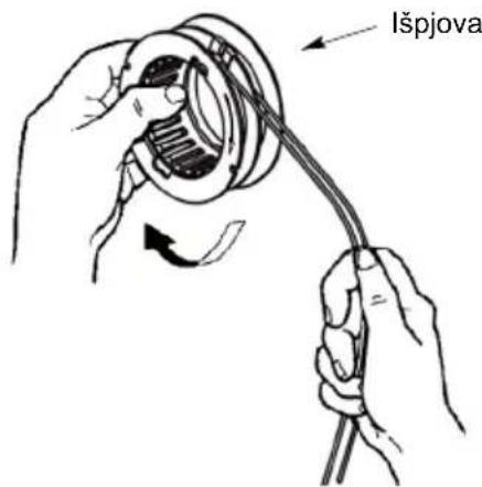 MCCULLOCH Li 40T - Juostoskeitimas - 2