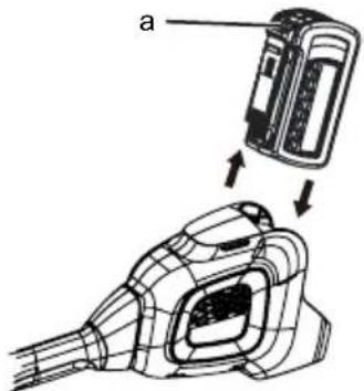 MCCULLOCH Li 40T - To remove battery pack - 1