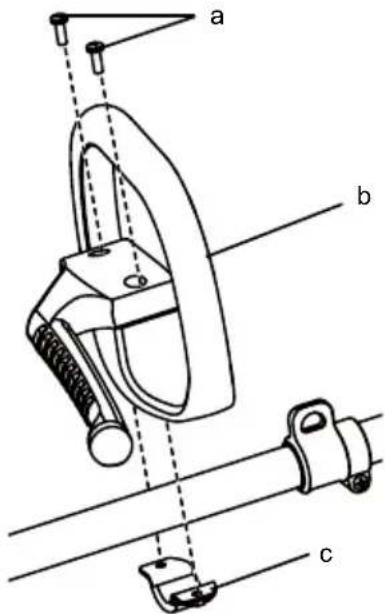 MCCULLOCH Li 40T - Colocar o punho dianteiro - 1