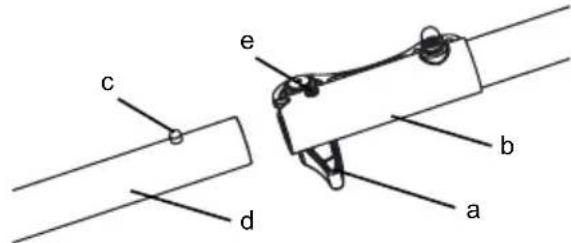 MCCULLOCH Li 40T - Conjunto del eje - 1