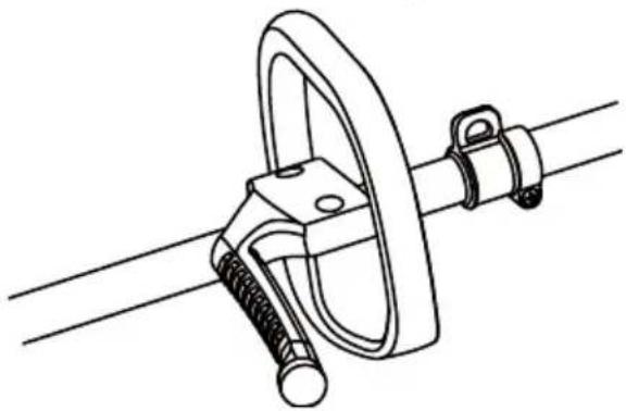 MCCULLOCH Li 40T - Attaching the front handle - 2