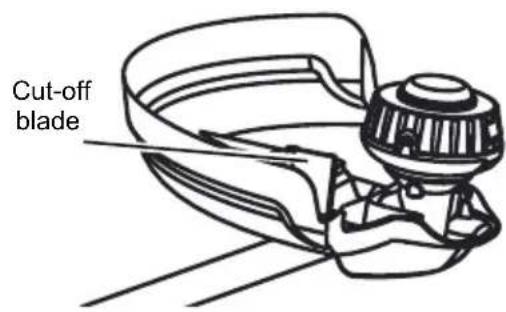 MCCULLOCH Li 40T - Line cut-off blade - 1