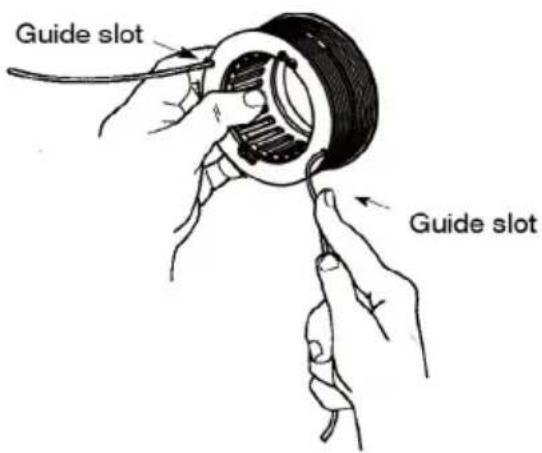 MCCULLOCH Li 40T - Spool replacement - 4