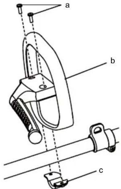 MCCULLOCH Li 40T - Montaggio manico anteriore - 1