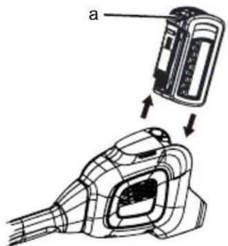 MCCULLOCH Li 40T - Ta bort batteripaket - 1