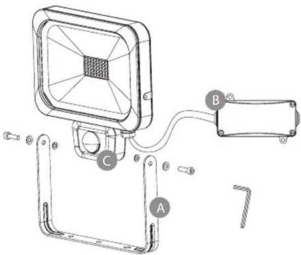 BRENNENSTUHL L DN 9850 FL PIR DE 3925 - FUNCTIONELE BESCHRIJVING - 3