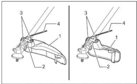 MAKITA EM2654LH - Für Nylon-Schneidkopf (für Schutzhaube vom Typ B und C) - 1