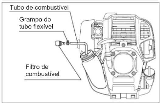 MAKITA EM2654LH - Cabeça de sucção no depósito de combustível - 1