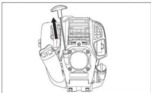 MAKITA EM2654LH - A: Avviamento a freddo - 3