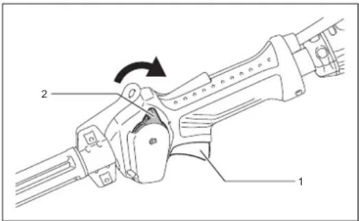 MAKITA EM2654LH - Stopprocedure - 1