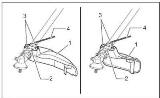 MAKITA EM2654LH - For nylon cutting head (for type B and C protector) - 1