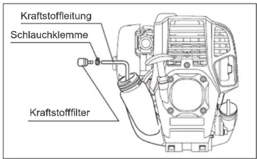 MAKITA EM2654LH - Ansaugkopf im Kraftstofftank - 1