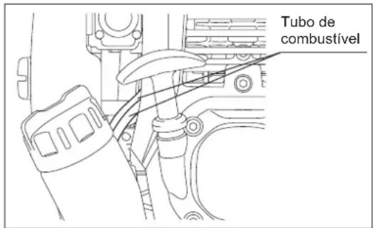 MAKITA EM2654LH - SUBSTITUIÇÃO DO TUBO DE COMBUSTÍVEL PRECAUÇÃO: INFLAMÁVEIS ESTRITAMENTE PROIBIDOS - 1